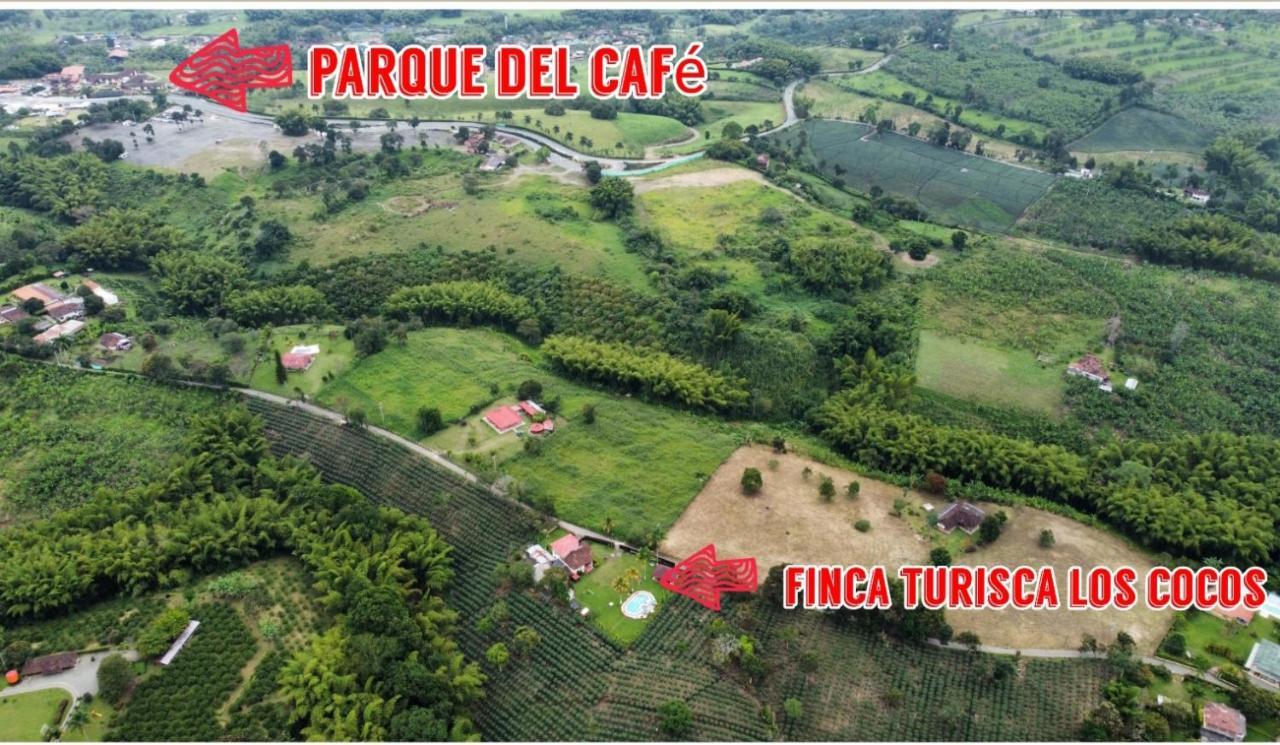 Finca Hotel Los Cocos Montenegro Ngoại thất bức ảnh